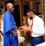 POPULAR LAGOS PROPHET DR. CHRIS OKAFOR MOURNS FATHER