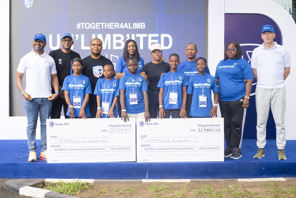 Stanbic IBTC walks for 250 children as Together4ALimb marks 12 years of restoring mobility
