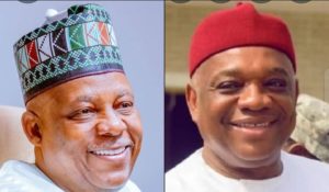 Senator Kalu Greets Vice President Shettima At 60