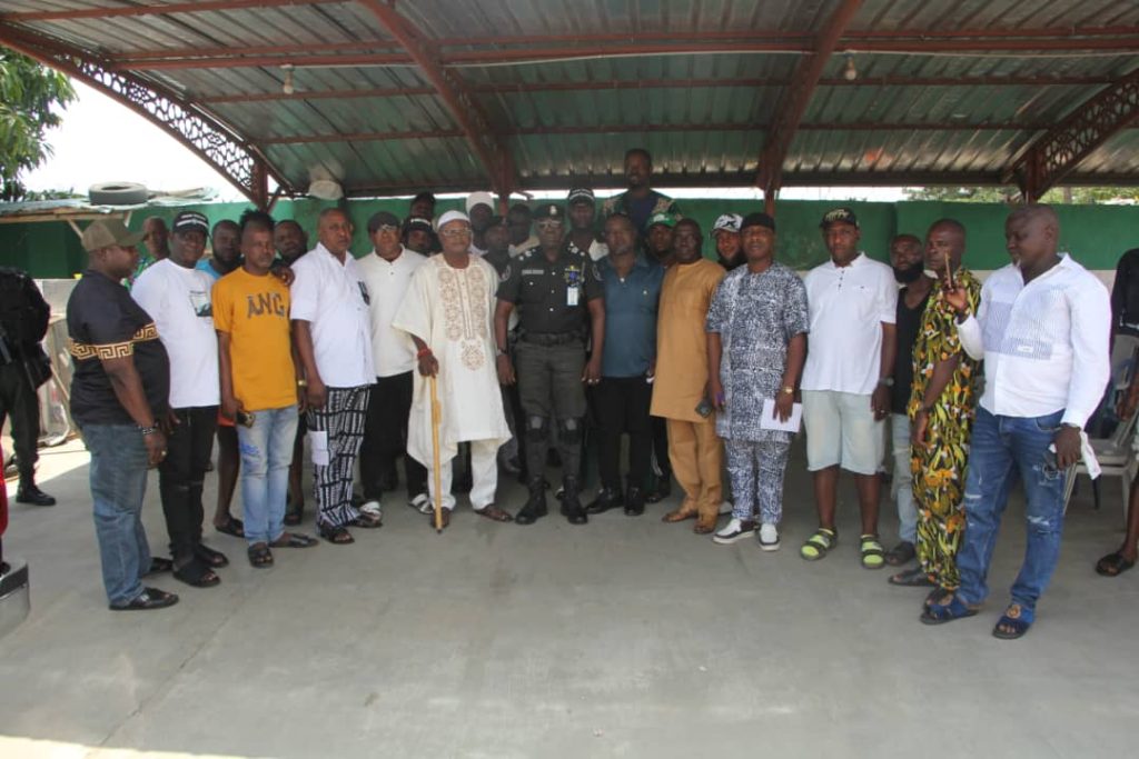 LAGOS TASKFORCE TAKES PUBLIC ADVOCACY , SENSITISATION TO TRANSPORT UNION MEMBERS