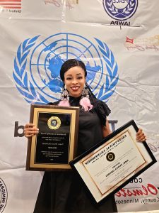 Tonia Ferrari Honoured With Two Lifetime Achievement Awards