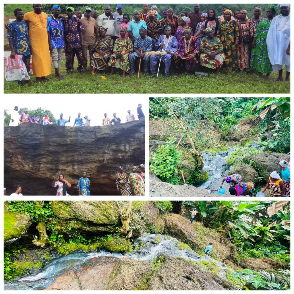 Oleyo Waterfall: Ebute-Igbooro Monarch Seeks Ogun Govt Support, Says Tourism Can Boost Economy.