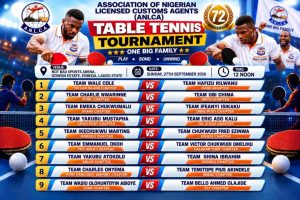 ANLCA @ 72: Members Gear -Up for Table Tennis Tournament, As Organisers Releases Fixtures Time Table