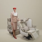 Emirates unveils the world’s first electric Premium Economy seat with full-height privacy screen