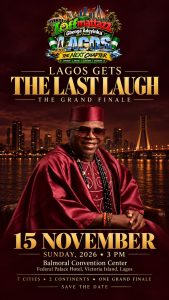 ‎Laffmattazz with Gbenga Adeyinka 1st To Hold 2026 Tour Grand Finale In Lagos ‎