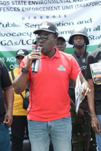 LAGOS TASK FORCE CONCLUDES STATEWIDE SENSITIZATION CAMPAIGN AGAINST TRAFFIC AND ENVIRONMENTAL VIOLATIONS ACROSS MAJOR ROADS IN LAGOS