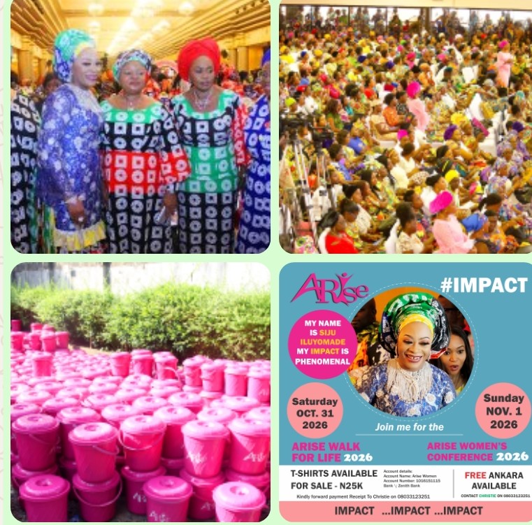 Countdown to ARISE Women Conference: Dare Justified, Alaseyori to Perform as Thousands Set for Free Medicals and Pink Buckets (Foodbasket)
