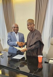 ABIODUN AKINLADE SECURES NIFOR PARTNERSHIP FOR PALM NURSERIES, DEMONSTRATION FARMS, SUB-STATION IN OGUN