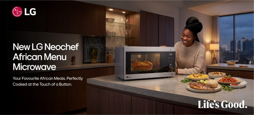 THE MICROWAVE THAT KNOWS NIGERIAN FOOD: LG INTRODUCES NEOCHEF WITH AFRICAN AUTOCOOK MENUS